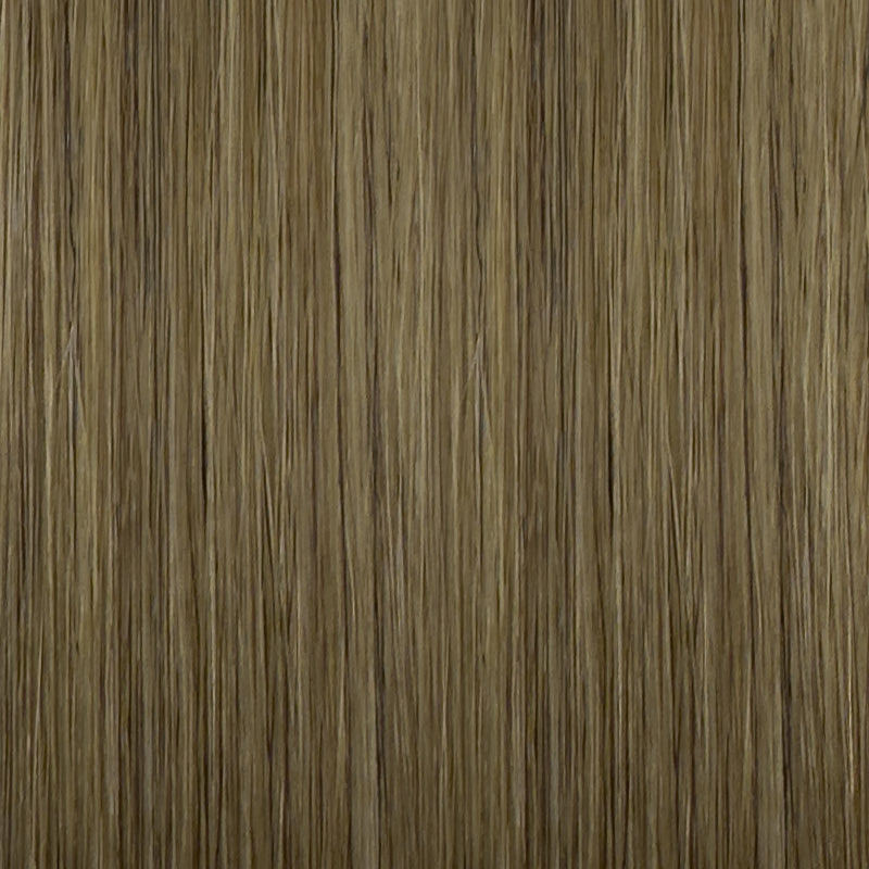 Dark Sandy Brown, 22" Seamless Luxe Clip-In Hair Extensions, #8 | 210g